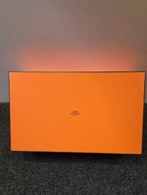 Authentic Hermès Orange Gift Box